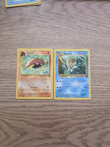 Pokémon tcg kabuto omastar - tcg,
