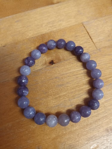 8mm lepidolite natural crystal - 8mm,
