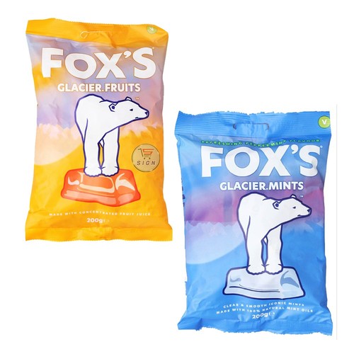 Foxs glacier fruits mints - fruits,