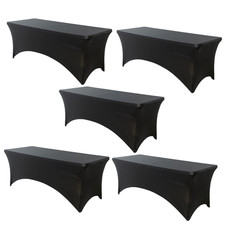 5-Pack Black Spandex 250gsm 6