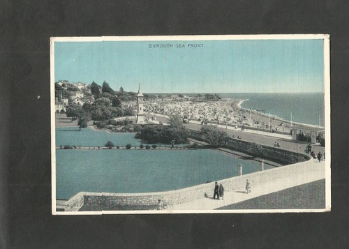 Postcard devon exmouth sea - postcard,