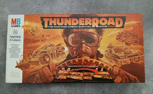 Thunder road board game - road,