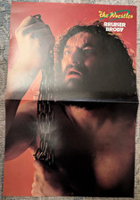 Wrestling BRUISER BRODY Road Warriors Japan Poster 1980s NWA WCW WWE AJPW NJPW