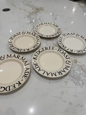 5 x  Emma Bridgewater Toast And Marmalade 22cm Plates 