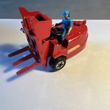 Old Lone Star Toy Forklift. Made In England. 
