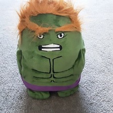 Spuddy Incredible Hulk Couch Potato Soft Toy Plush Sofa Remote Holder 12"