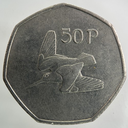 1988 irish ireland 50p fifty - ireland,