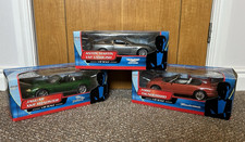 James Bond die-cast 1:18 Die Another Day Toy Car Aston Martin Jaguar Thunderbird