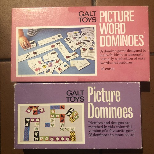 Vintage galt toys dominoes - x,