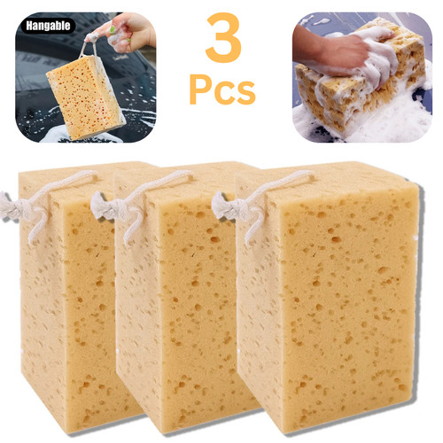 Large size sponge car wash - 3x,
