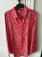 Floral Pattern Women's Blouse ,size 8