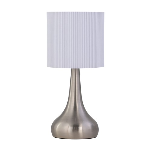 Modern brushed chrome touch - chrome,