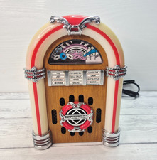 Steepletone Mini Juke Box USB/SD Sub Led Speaker