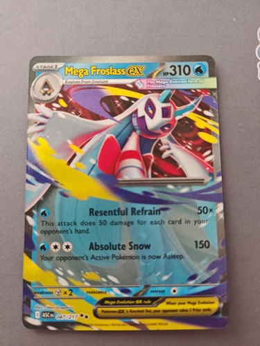 Pokémon tcg mega froslass - pokémon,