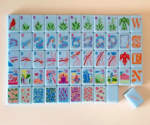 American mahjong game set 160 - set,,