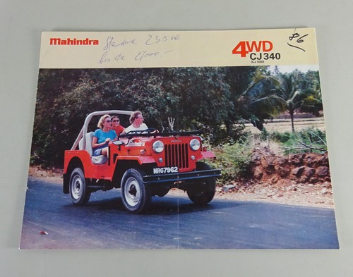 Mahindra 340 500 - mahindra, cj-500