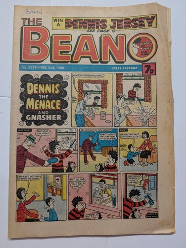 Beano comic 1959 february - no,