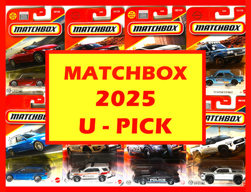 Matchbox 2025 mainline pick - matchbox, u