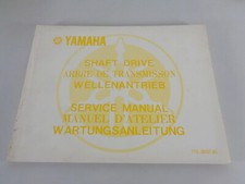 Workshop Manual Cardan Drive /