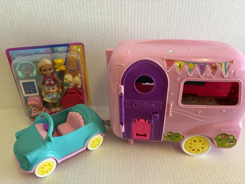 Barbie chelsea camper and car - chelsea,