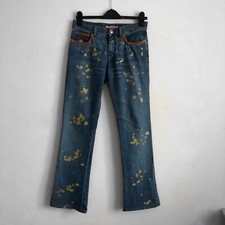 Rare Voyage Passion women’s Jeans. Gold Splash & VP crystals. RRP £195+