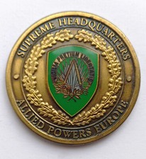 NATO Supreme Headquarters Allied Powers Europe General John Reith Challenge Coin
