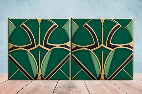 Art deco design - deco,