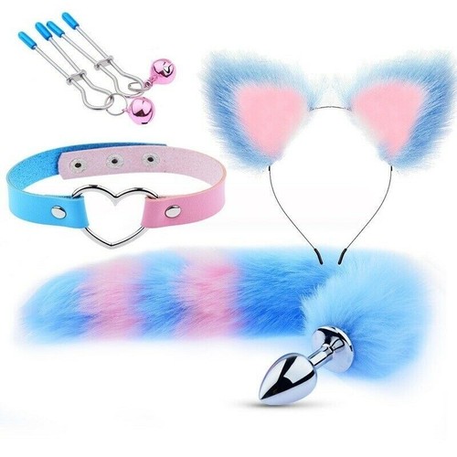 4pcs set fox butt - 4pcs,
