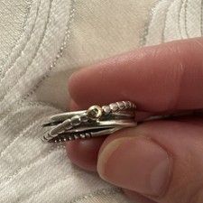 Genuine Pandora Silver &14ct