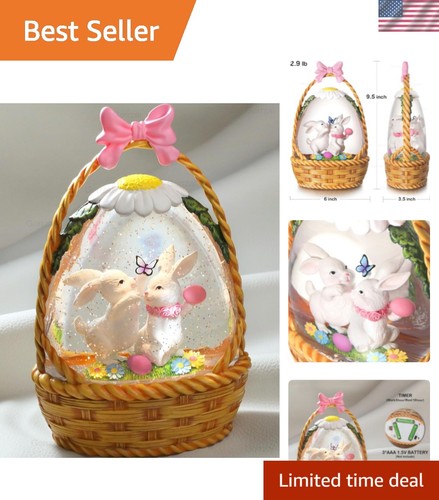 Easter snow globe - snow,