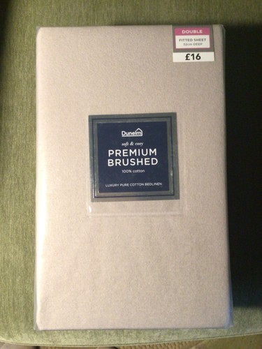 Dunelm fitted double sheet