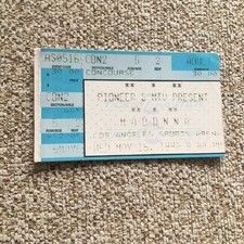 Madonna ticket Los Angeles Sports Arena 16/05/90 Blonde Ambition  tour #2