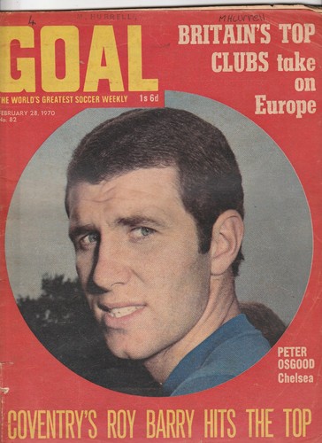 Vintage goal magazine february - goal,