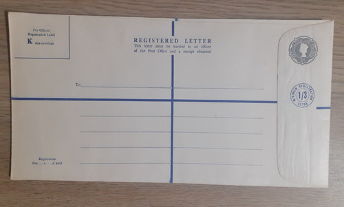 Qeii postal stationery - qeii, 2/1