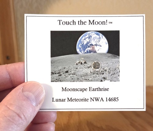 Genuine moon rock mini museum - moon, mini-museum