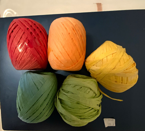 150g ribbon raffia style yarn - ribbon/raffia,