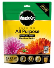 Miracle Gro Premium All Purpose Plant Food Continuous Release Tablets 154G