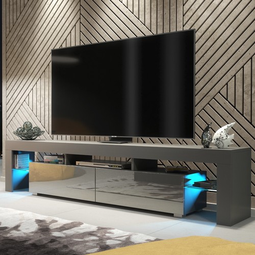 Modern 200cm unit grey - 200cm,