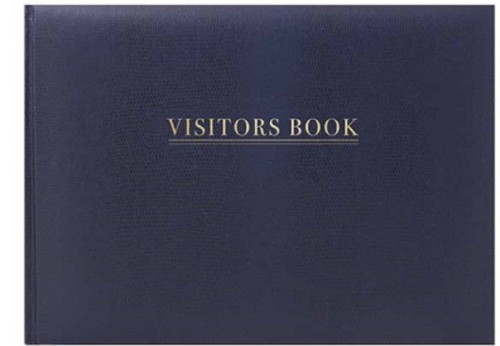 Visitors book reception guest - book,