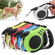 Retractable Dog Lead Training Pet Leash 5m Extendable Dog Puppy Nylon Pet Leads