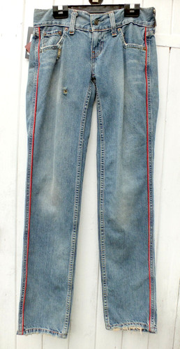 New levi red tab patty - tab, anne