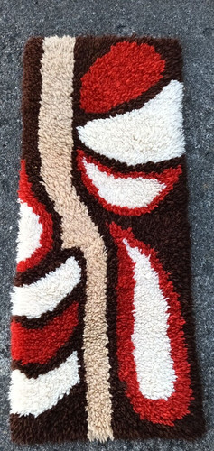 60s carpet wall rug - rug, 95