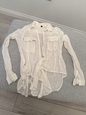 Free People Size Small Ivory