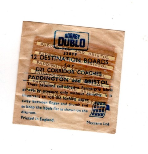 Hornby dublo paddington - hornby,