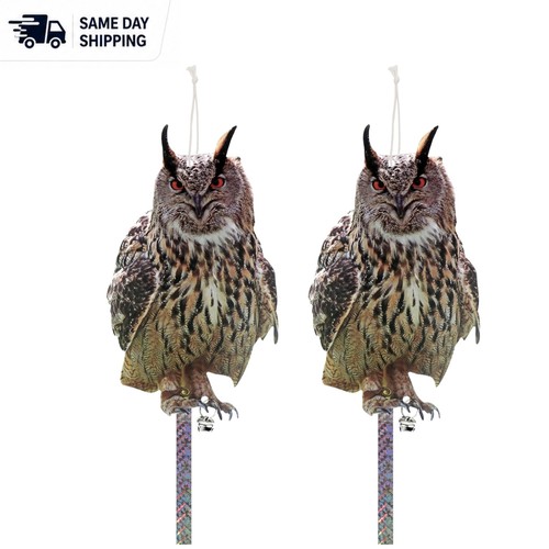 2pcs classic fake owl scare - 2pcs,