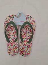 CATH KIDSON Flip Flops UK  7 - 8 Floral  Slydes Womens Shoes