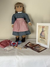 American Girl Doll Retired Original Kirsten Pleas Co with Accessories, Book VGC
