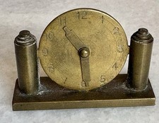 Vintage Bronze Doll’s House Carriage clock