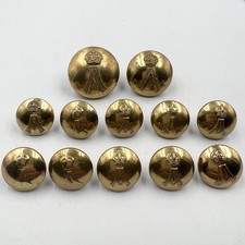 Genuine Kings Crown QARANC Buttons