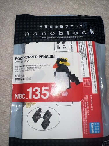 Nanoblock rockhopper penguin - nanoblock,